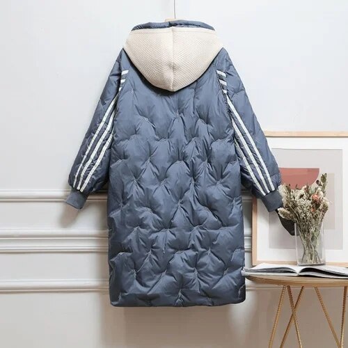 Basmaira Jas | Dames Winter Lange Puffer Jas