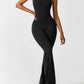 Vendie Jumpsuit | Vrouwen open rug jumpsuit