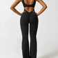 Vendie Jumpsuit | Vrouwen open rug jumpsuit
