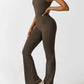 Vendie Jumpsuit | Vrouwen open rug jumpsuit