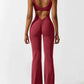 Vendie Jumpsuit | Vrouwen open rug jumpsuit