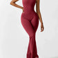 Vendie Jumpsuit | Vrouwen open rug jumpsuit