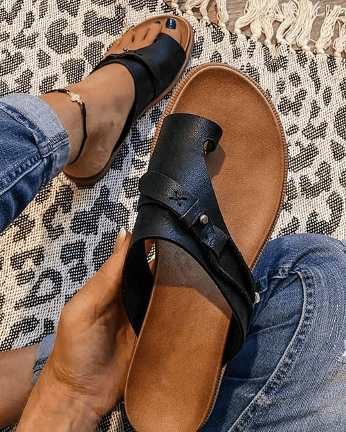 Dames Barefoot Platte Sandalen
