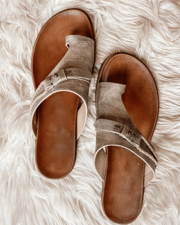 Dames Barefoot Platte Sandalen